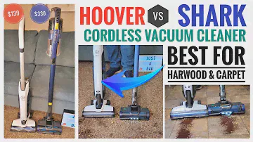 SHARK vs Hoover Cordless Stick Vacuum Comparison