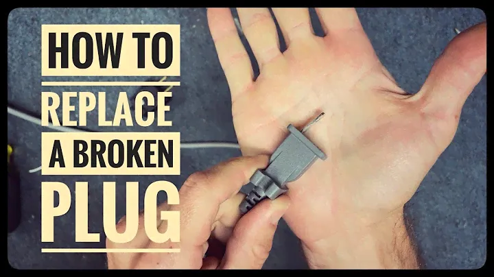 How to replace vacuum cleaner plug
