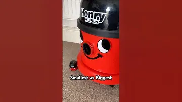 Smallest Henry Hoover vs Henry XL Plus