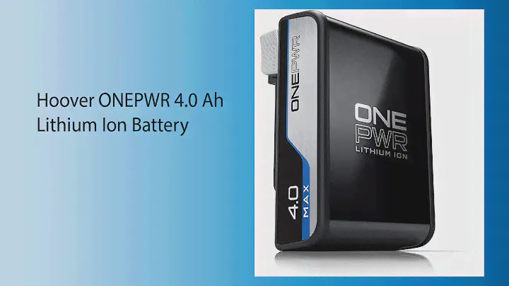 Hoover ONEPWR 4 0 Ah Lithium Ion Battery |BH25040