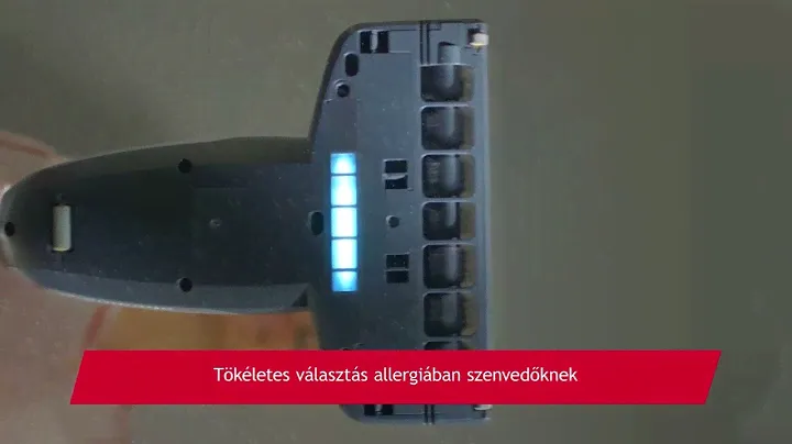 Matractisztító | Hoover - MBC500UV - az egészséges otthoni környezetért | 100s