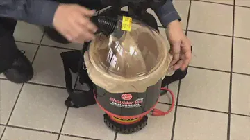 Visual Explanation of Features of Commercial Hoover Backpack Vacuum