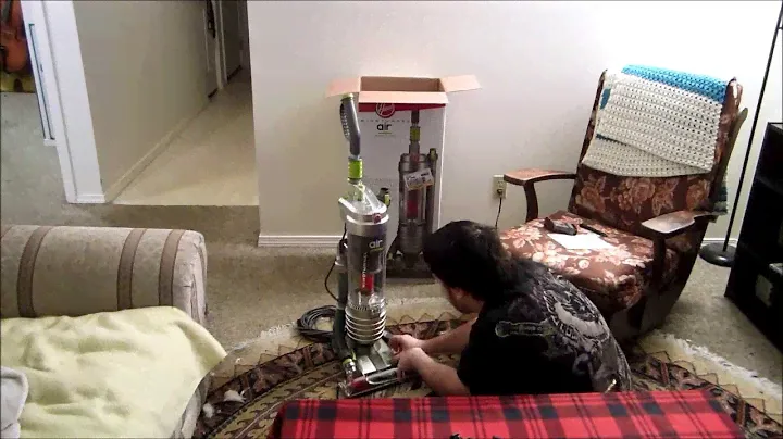 Hoover Windtunnel Air Vacuum Unboxing & Assembly Timelapse