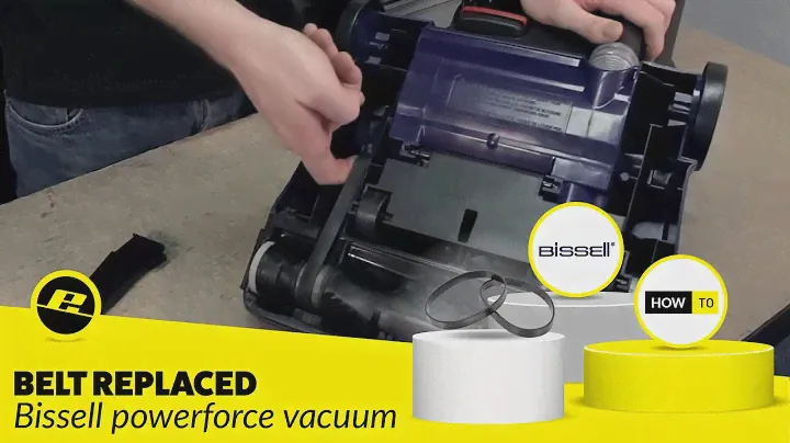 How to Replace the Belt on a Bissell Powerforce Bagless Vacuum Cleaner