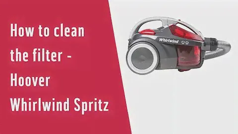 Как очистить фильтр — Hoover Whirlwind Spritz (4556938/2494133)