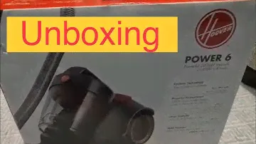 Hoover Power 6 2200W Vacuum Cleaner: Unboxing