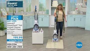 Hoover PowerDash Pet Carpet Cleaner with Expert Clean So...