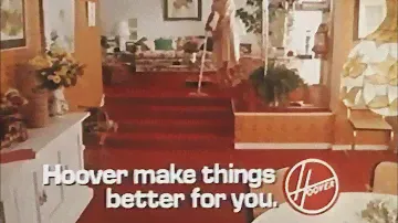 1976: Hoover Vacuum Cleaner [Hoover Celebrity Air Ride]