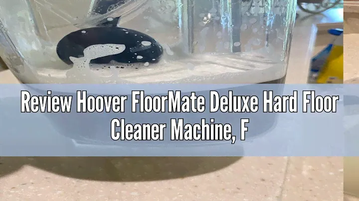 Review Hoover FloorMate Deluxe Hard Floor Cleaner Machine, FH40160PC, Silver