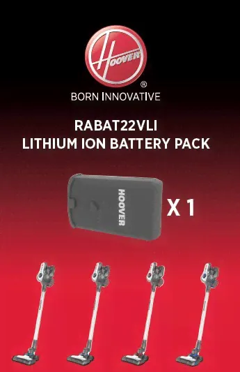 Аккумуляторная батарея для пылесосов Hoover Rhapsody RABAT22VLI
