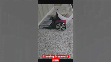 Clean 6-year-old stain with Hoover SmartWash