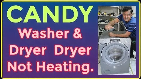 "Candy Washer Dryer Not Drying"