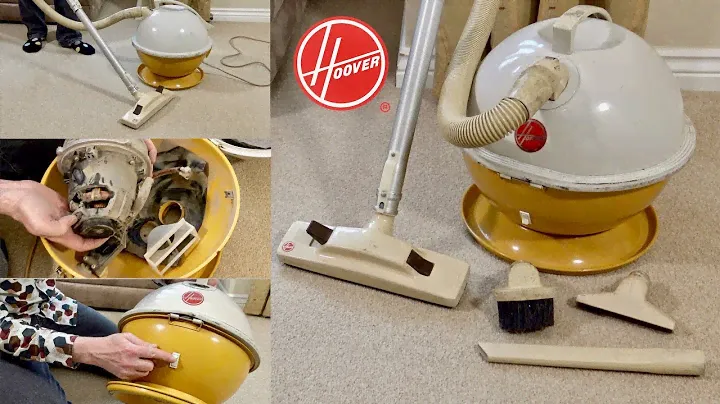 Retro Hoover Constellation 867A Floating Vacuum Cleaner From 1980 Unboxing & First Look