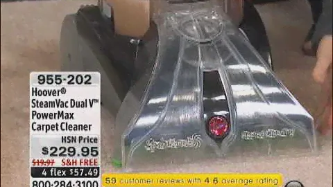 Средство для чистки ковров Hoover SteamVac Dual V PowerMax