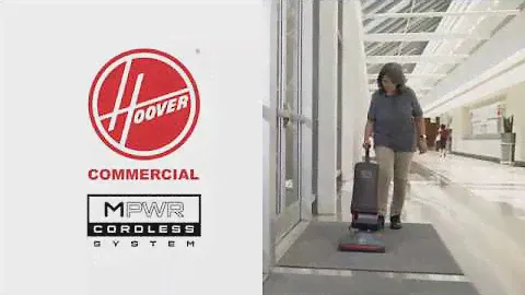 Hoover Commercial MPWR Cordless Upright-Full Video
