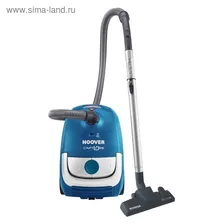 Пылесос Hoover TCP 1401 019, 1400/270 Вт, 2.3 л, голубой