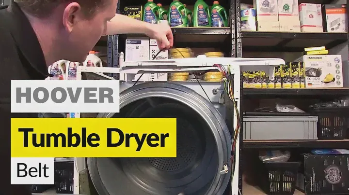 How to Replace a Drive Belt in a Tumble Dryer (Hoover)