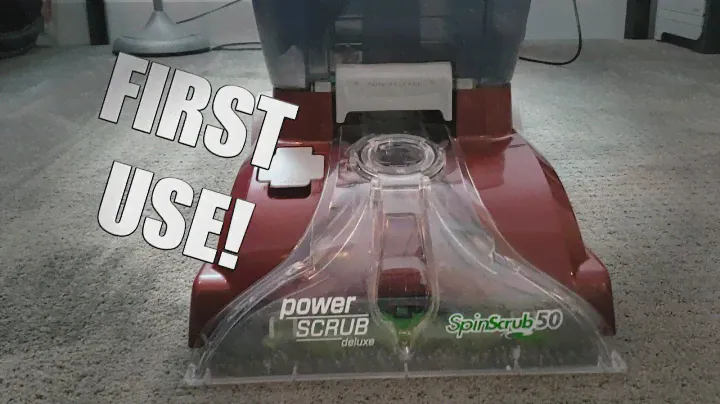 Средство для чистки ковров Hoover Power Scrub Deluxe | Первое использование при несчастных случаях с домашними животными