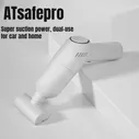 Ручной пылесос ATsafepro, беспроводной портативный Мощный автомобильный пылесос, Мини Ручной автомобильный пылесос Hoover