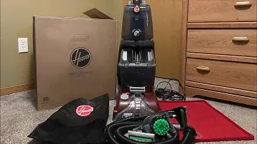Unboxing Hoover, Red Power Scrub Deluxe Carpet Cleaner Machine, Upright Shampooer, FH50150B