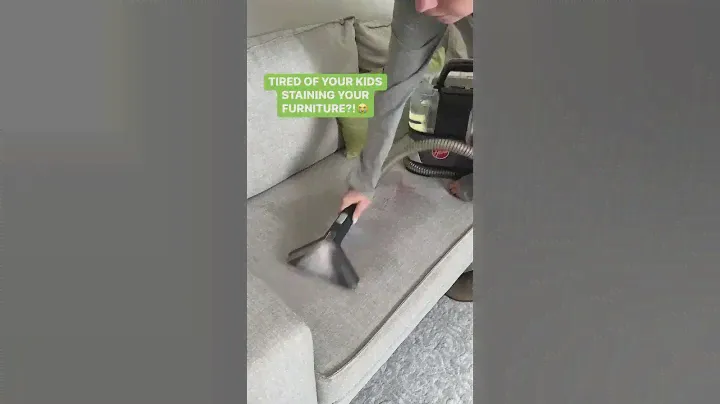 NO MORE STAINS! #cleanwithme #couchcleaning #cleaning #clean #furniturecleaning #satisfying