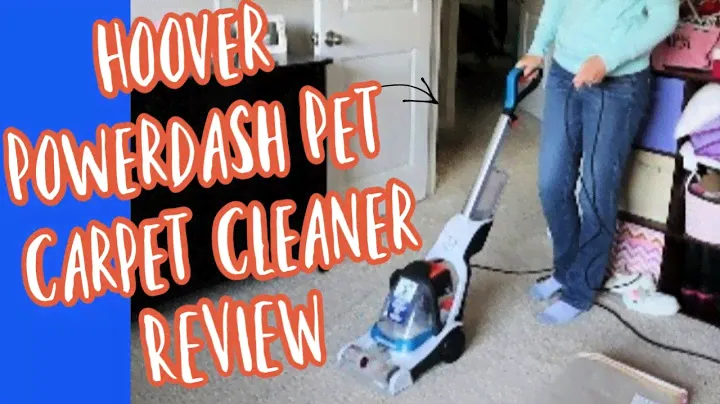 Hoover Powerdash Pet Carpet Cleaner: Compact and Powerful (Not Sponsored)