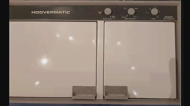 Hoovermatic 3310E Twin Tub Washing Machine From 1972