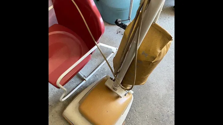 Vintage Hoover Convertible Special Model 564 (1961) Vacuum Cleaner (restored) Before/After!