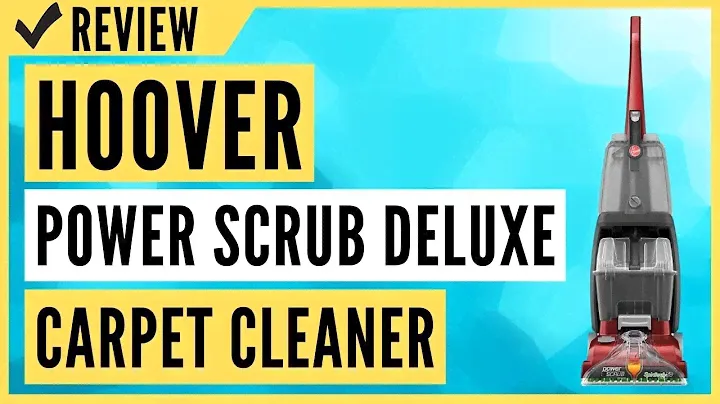 Hoover Power Scrub Deluxe Carpet Cleaner Machine, Upright Shampooer, FH50150 Review