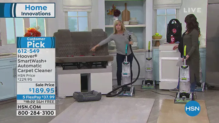 Hoover SmartWash+ Automatic Carpet Cleaner