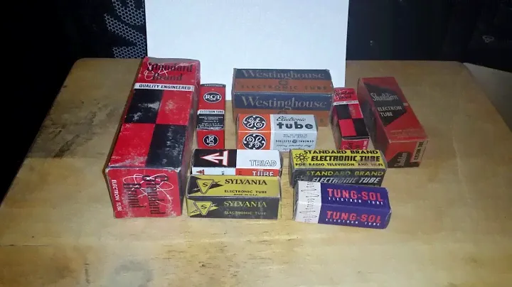 Vacuum tubes, many original NOS tubes. Huge inventory in stock.