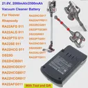 Аккумулятор для пылесоса OrangeYu 2000 мАч/2500 мАч для Hoover Rhapsody, DS22G, DS22G001, DS22HCB001, DS22RCG001, DS22GR001