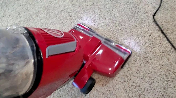 Hoover High Performance Swivel, Vs Matted Dirty carpet.