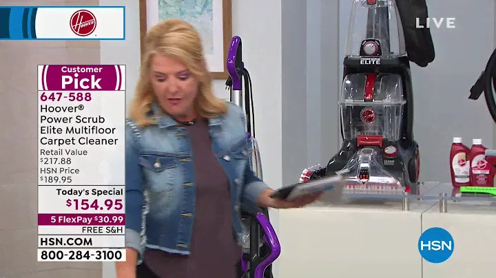 Hoover Power Scrub Elite Multifloor Carpet Cleaner with ...