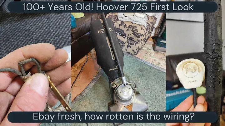 Properly Vintage! 1920's Hoover 725 Unboxing. How dangerous is it?