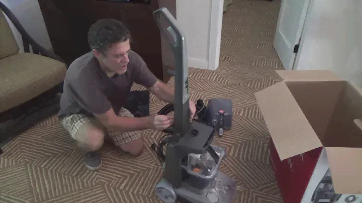 Hoover Turbo Scrub Carpet Cleaner for How to Clean Carpets