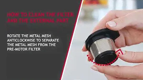 Handheld vacuum cleaners | Hoover - H-HANDY 700 - How to mantain your product