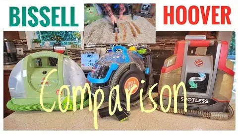 Bissell Little Green Pro  vs Hoover Spotless Carpet Spot Cleaner Comparison Which One Is better????