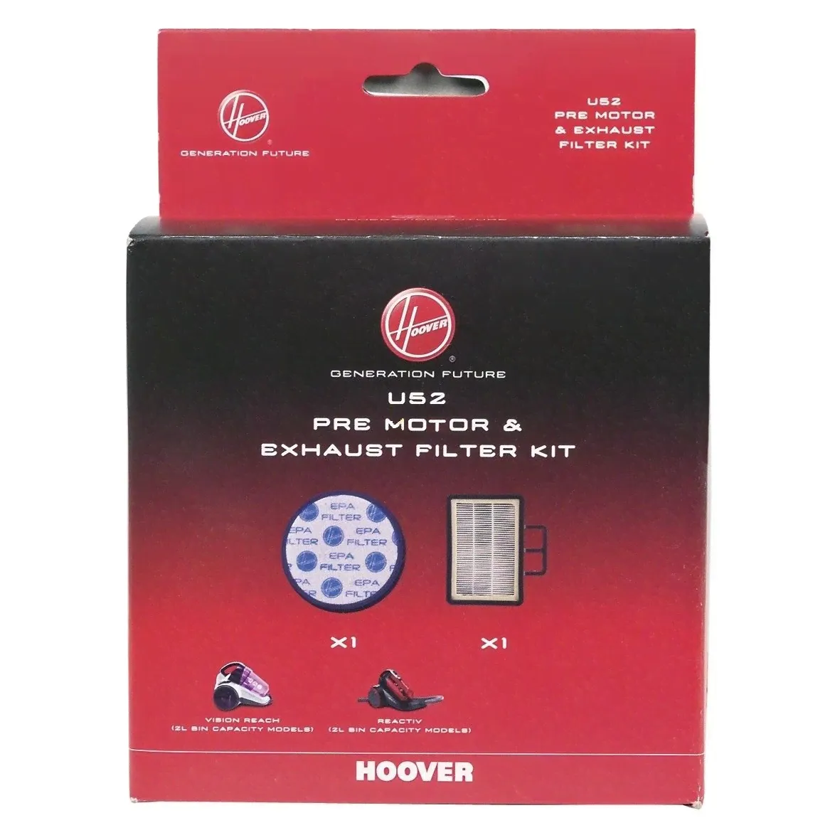 Фильтр пылесоса HOOVER 35601650 U52 Reactiv RC81