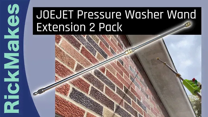 JOEJET Pressure Washer Wand Extension 2 Pack