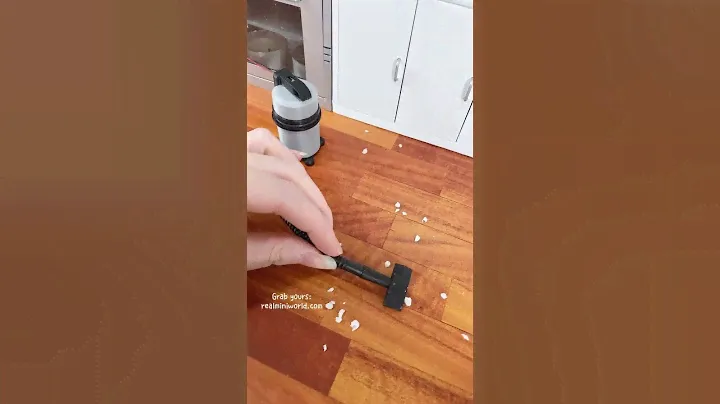 Tiny REAL Vacuum cleaner #asmr