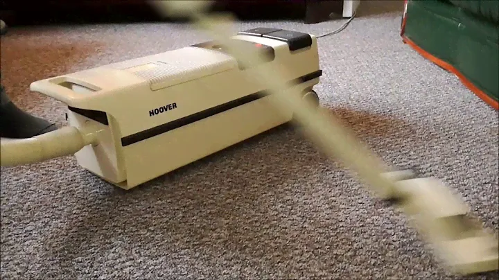 Vintage 1980 Hoover Freedom S4090 Electronic Cylinder Vacuum Cleaner