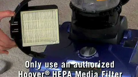 Hoover T-Series Baggless Upright HEPA Media Filter UH70100