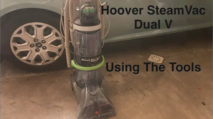 Hoover Steam Vac Dual V Max Extract Carpet Cleaner - Using The Tools