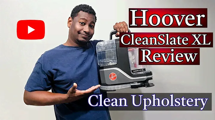 Hoover CleanSlate XL Review - Cleaning Upholstery and Carpet