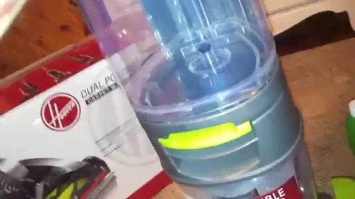 Hoover dual power carpet washer.