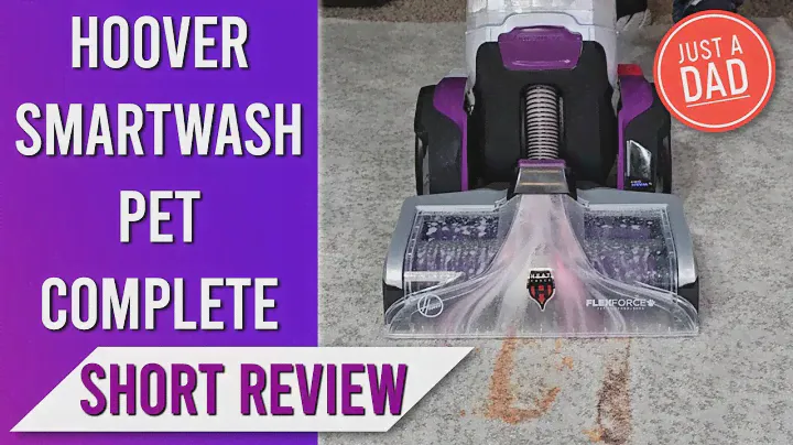 Hoover SmartWash Pet Complete REVIEW  *REALLY WORKS GREAT!*
