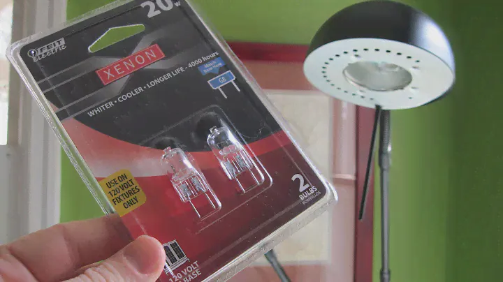 How to Replace a Halogen Light Bulb in a Reading Lamp